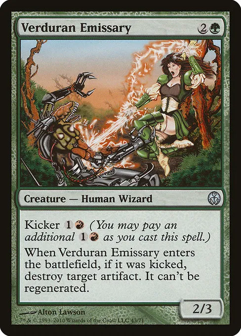 Verduran Emissary · Duel Decks: Phyrexia vs. the Coalition 43/71