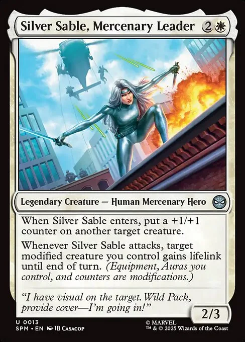 Silver Sable, Mercenary Leader · Marvel's Spider-Man 13/286