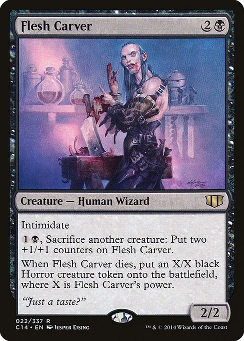 Flesh Carver · Commander 2014 22/337