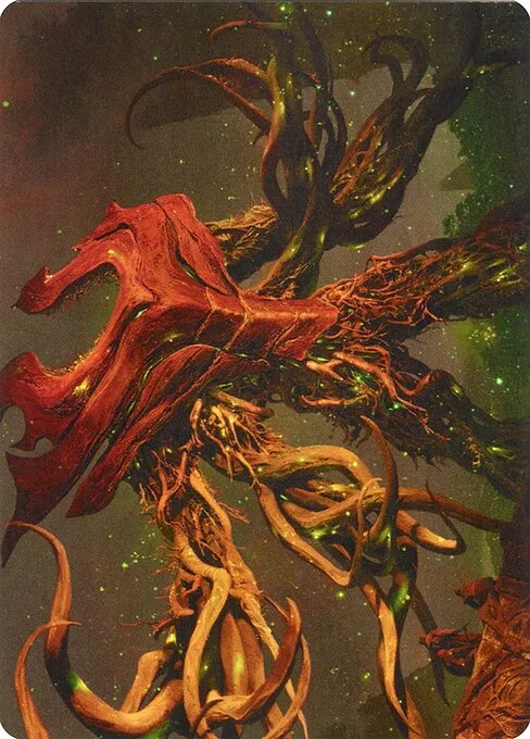 Ashaya, Soul of the Wild // Ashaya, Soul of the Wild · Zendikar Rising Art Series 69/81
