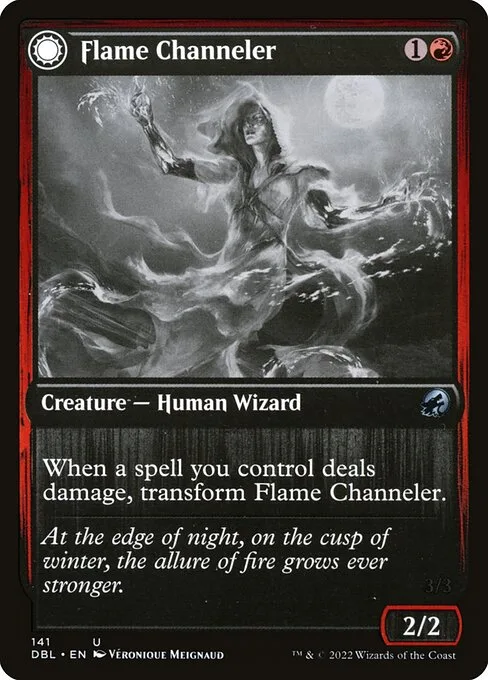 Flame Channeler // Embodiment of Flame · Innistrad: Double Feature 141/535
