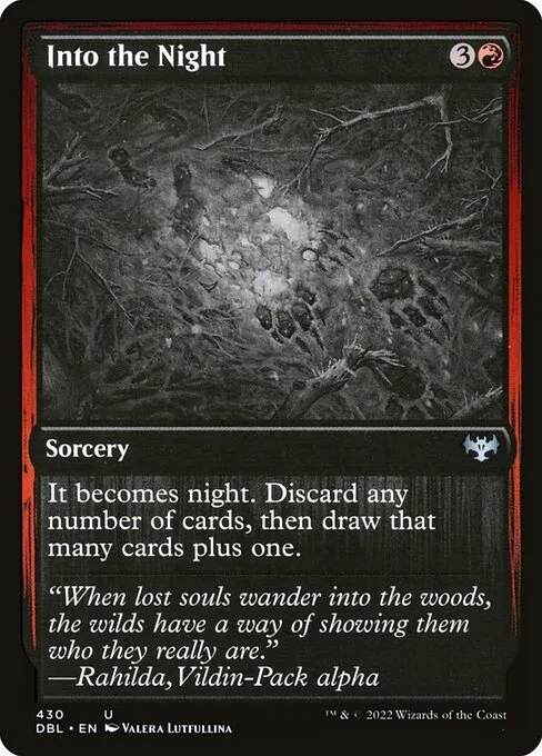 Into the Night · Innistrad: Double Feature 430/535