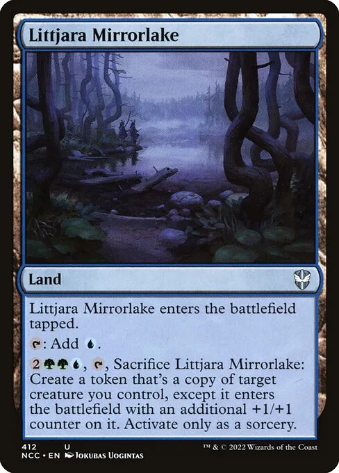 Littjara Mirrorlake · New Capenna Commander 412/447