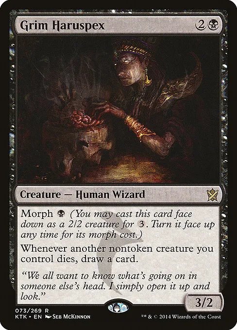 Grim Haruspex · Khans of Tarkir 73/293