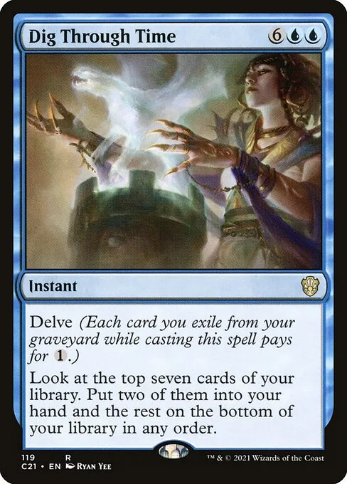 Dig Through Time · Commander 2021 119/409