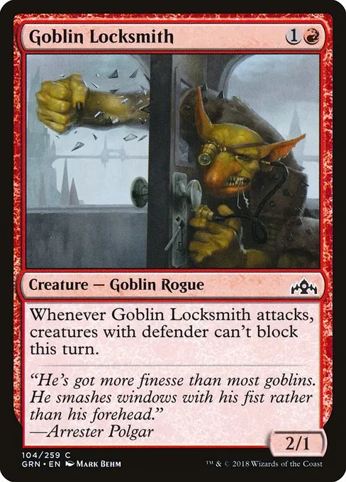 Goblin Locksmith · Guilds of Ravnica 104/273