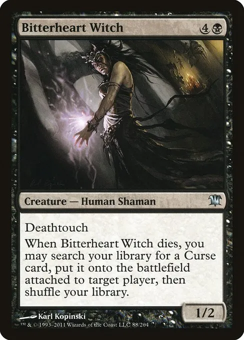 Bitterheart Witch · Innistrad 88/264
