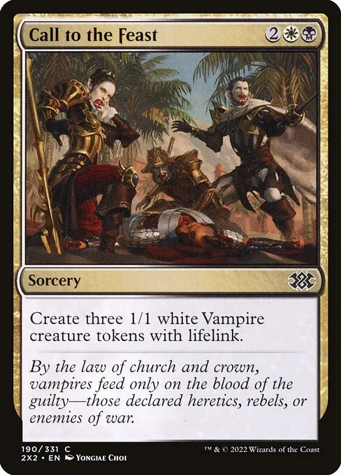 Call to the Feast · Double Masters 2022 190/579