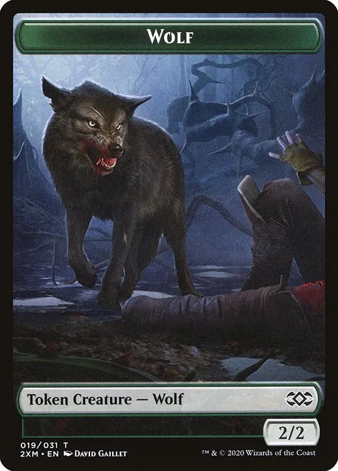 Wolf · Double Masters Tokens 19/31