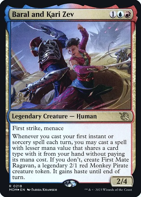 Baral and Kari Zev · March of the Machine Promos 218s/144