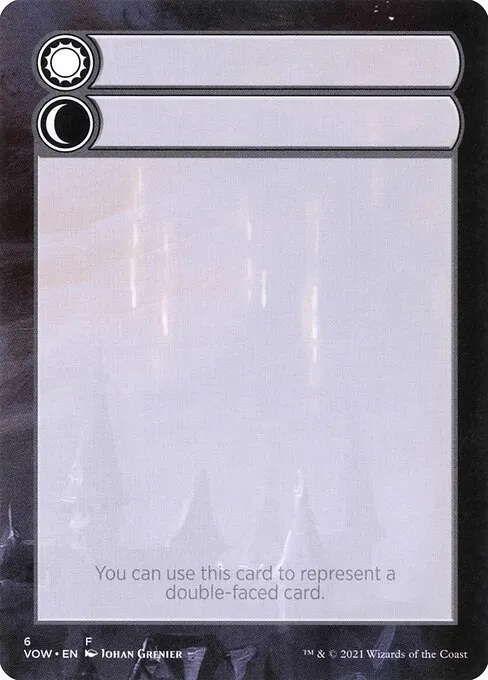 Double-Faced Substitute Card · Innistrad: Crimson Vow Substitute Cards 6/9