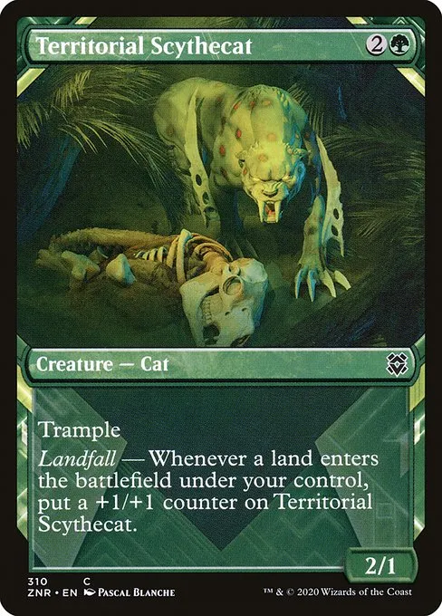 Territorial Scythecat · Zendikar Rising 310/407