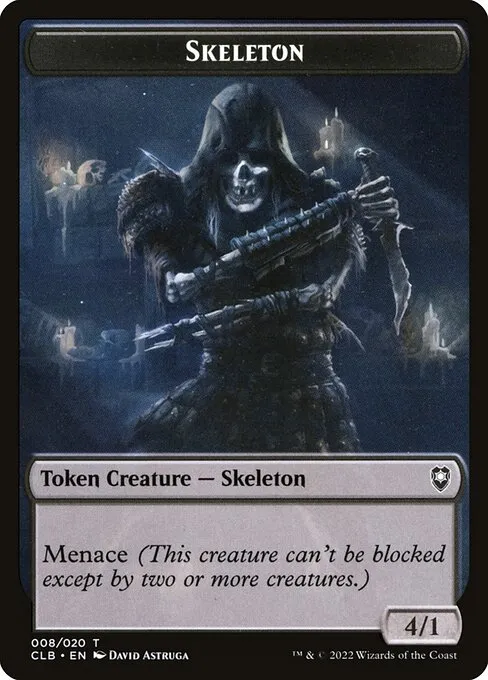 Skeleton · Battle for Baldur's Gate Tokens 8/51