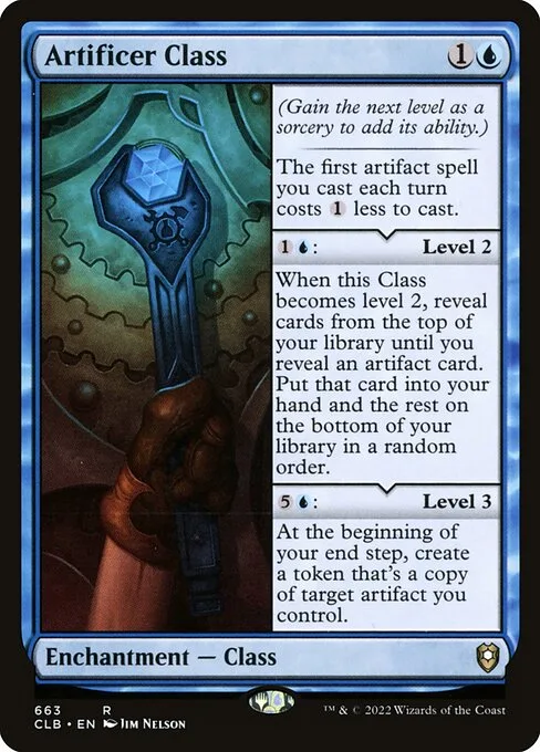 Artificer Class · Commander Legends: Battle for Baldur's Gate 663/936