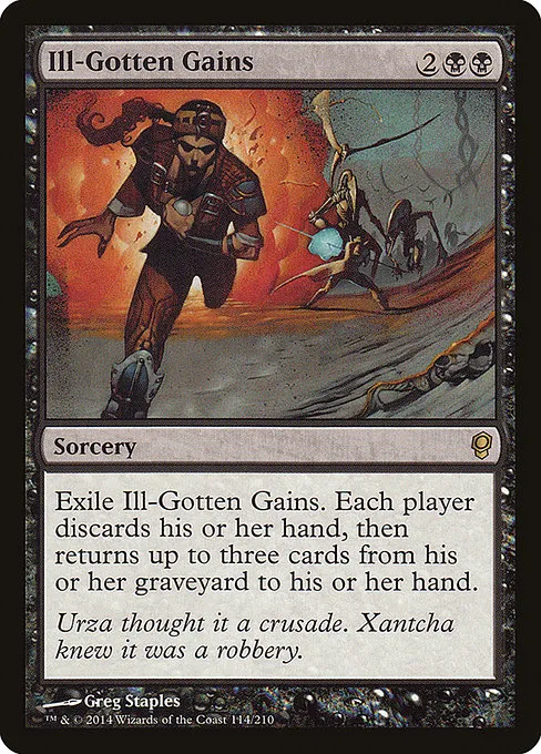 Ill-Gotten Gains · Conspiracy 114/210