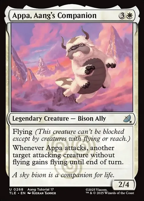 Appa, Aang's Companion · Avatar: The Last Airbender Eternal 268/317