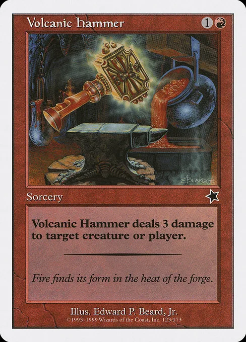 Volcanic Hammer · Starter 1999 123/173