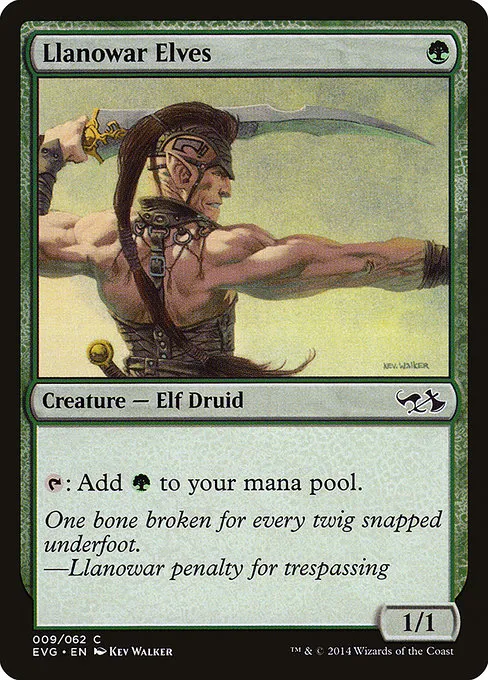 Llanowar Elves · Duel Decks Anthology: Elves vs. Goblins 9/62