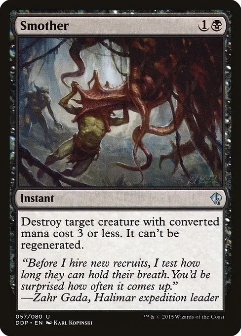 Smother · Duel Decks: Zendikar vs. Eldrazi 57/80