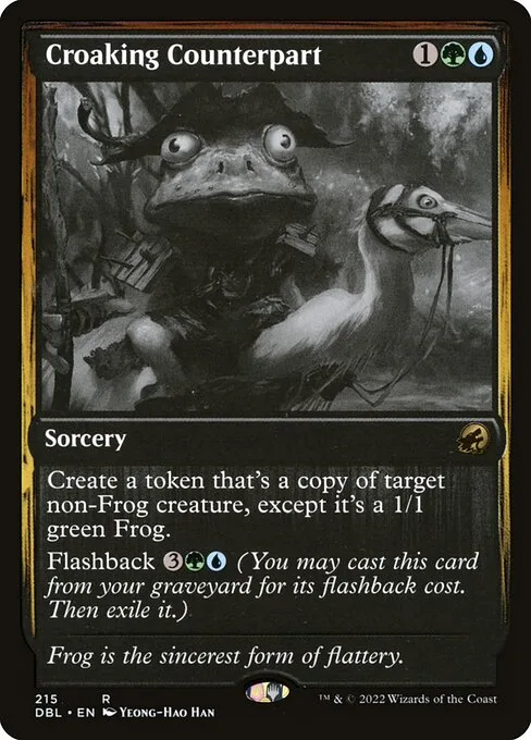 Croaking Counterpart · Innistrad: Double Feature 215/535