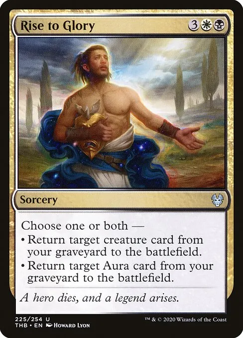 Rise to Glory · Theros Beyond Death 225/358