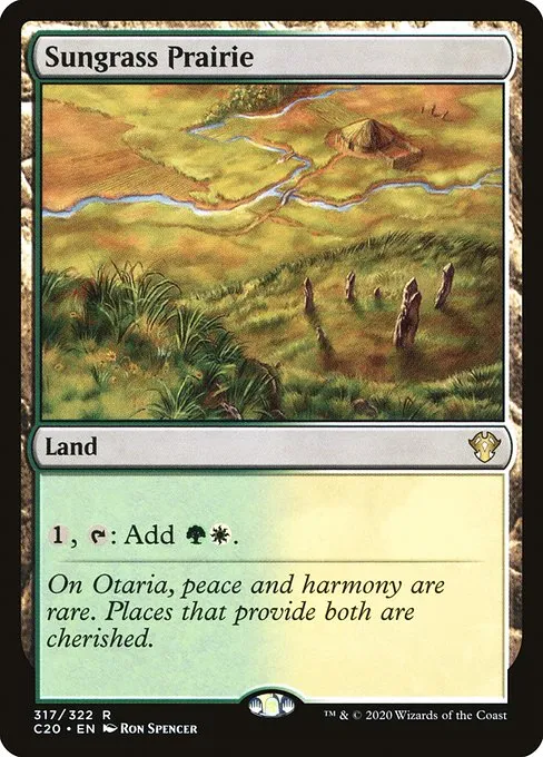 Sungrass Prairie · Commander 2020 317/322