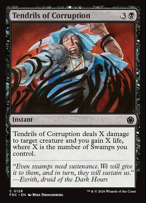 Tendrils of Corruption · Foundations Commander 128/3