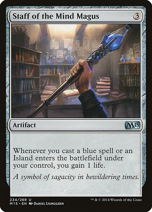 Staff of the Mind Magus · Magic 2015 234/284