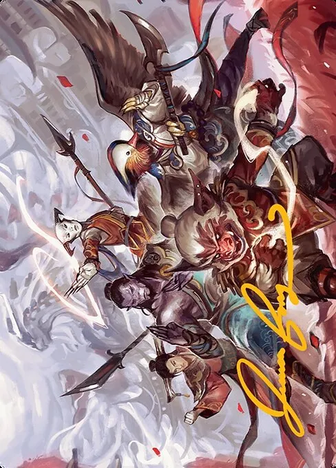 Will of the Jeskai // Will of the Jeskai · Tarkir: Dragonstorm Art Series 54/54