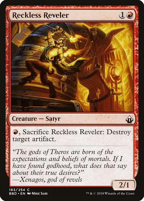 Reckless Reveler · Battlebond 183/256