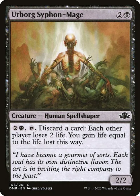 Urborg Syphon-Mage · Dominaria Remastered 106/457