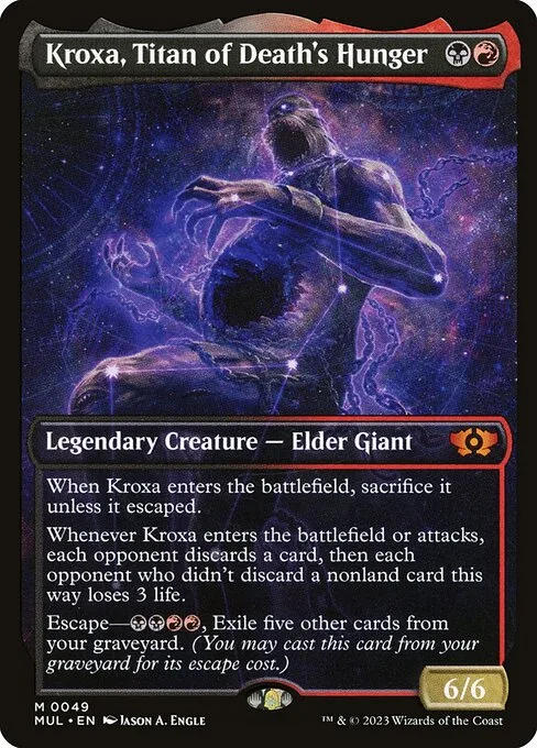Kroxa, Titan of Death's Hunger · Multiverse Legends 49/261