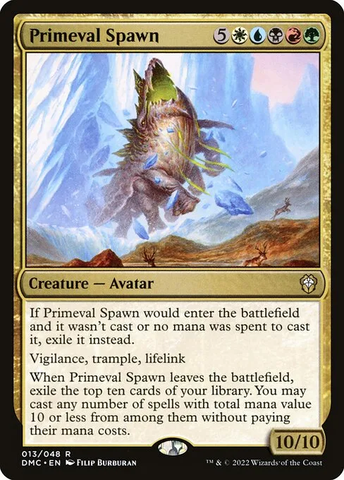 Primeval Spawn · Dominaria United Commander 13/240
