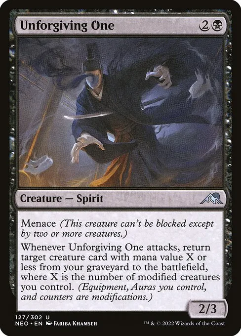 Unforgiving One · Kamigawa: Neon Dynasty 127/531