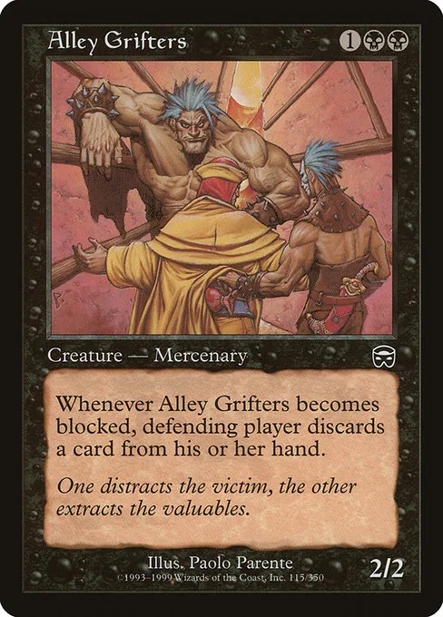 Alley Grifters · Mercadian Masques 115/350