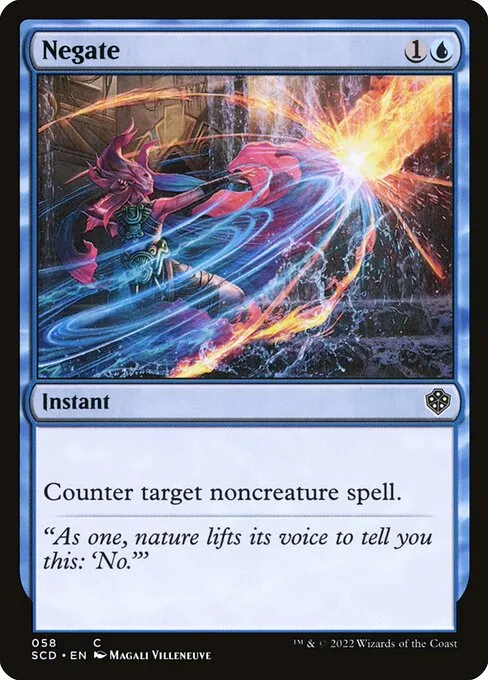 Negate · Starter Commander Decks 58/352