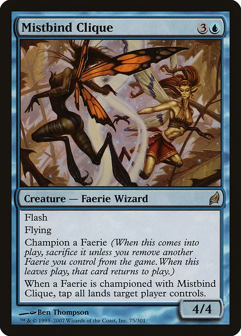 Mistbind Clique · Lorwyn 75/301