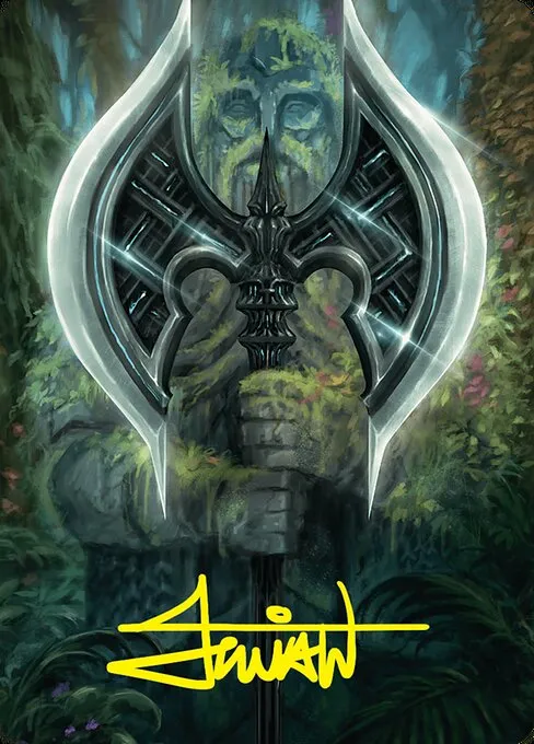 Leyline Axe // Leyline Axe · Foundations Art Series 49/55