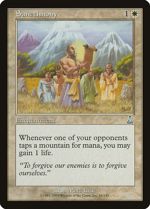 Sanctimony · Urza's Destiny 16/143