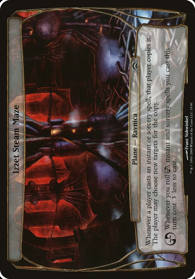 Izzet Steam Maze · Planechase Planes 19/40