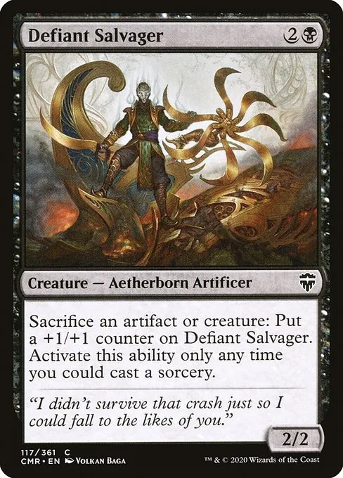 Defiant Salvager · Commander Legends 117/718
