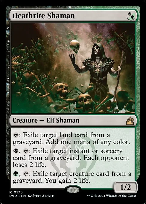 Deathrite Shaman · Ravnica Remastered 175/531