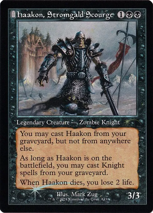 Haakon, Stromgald Scourge · Secret Lair Drop 843/2547