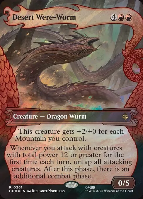 Desert Were-Worm · The Hobbit 261/39