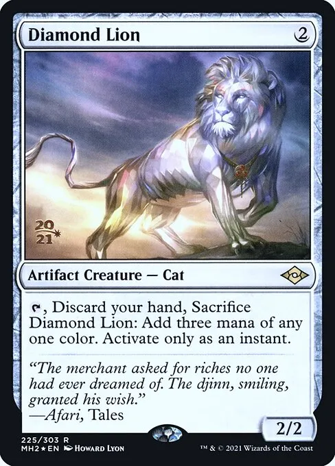 Diamond Lion · Modern Horizons 2 Promos 225s/86