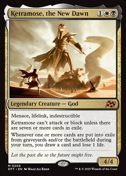 Ketramose, the New Dawn · Aetherdrift 209/553