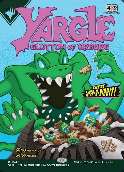 Yargle, Glutton of Urborg // Yargle, Glutton of Urborg · Secret Lair Drop 1542/2547