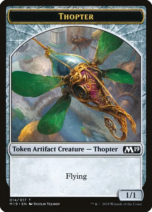 Thopter · Core Set 2019 Tokens 14/18