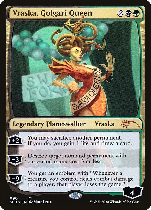 Vraska, Golgari Queen · Secret Lair Drop 90/2547