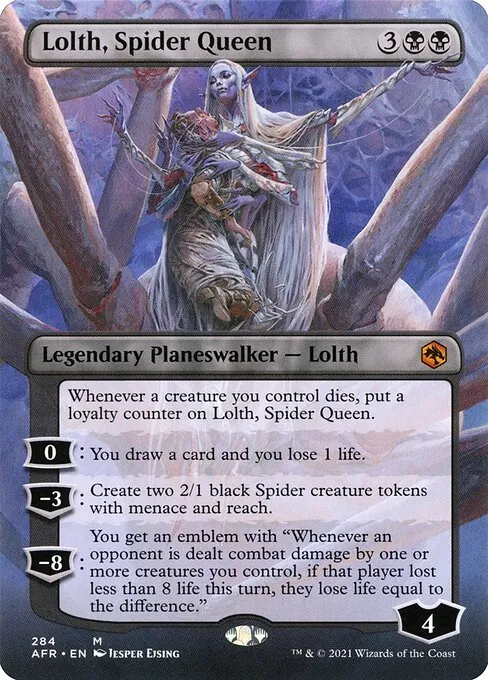 Lolth, Spider Queen · Adventures in the Forgotten Realms 284/424